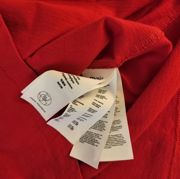 MAJE Valentines Graphic Print Crew Neck T-Shirt - Picture 5 of 15